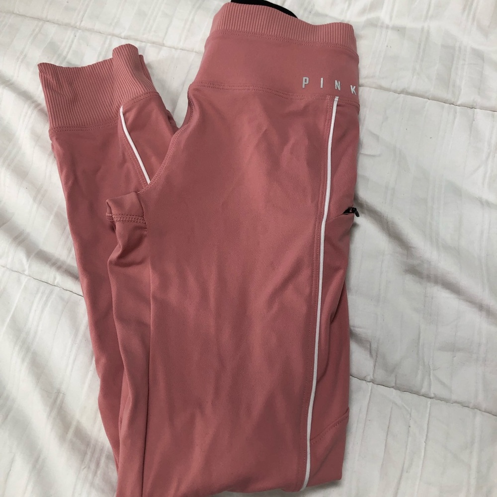 Pink dusty rose leggings